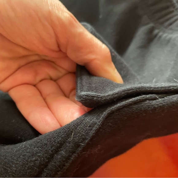 XL black cargo sweatfleece sweat fleece mega fit cozy aritzia - Picture 5 of 6